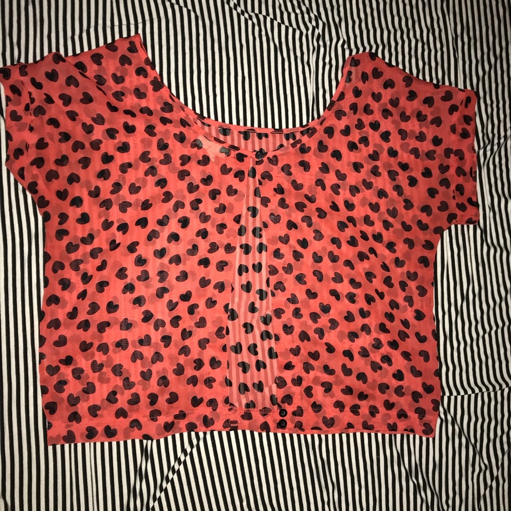 Sheer shirt